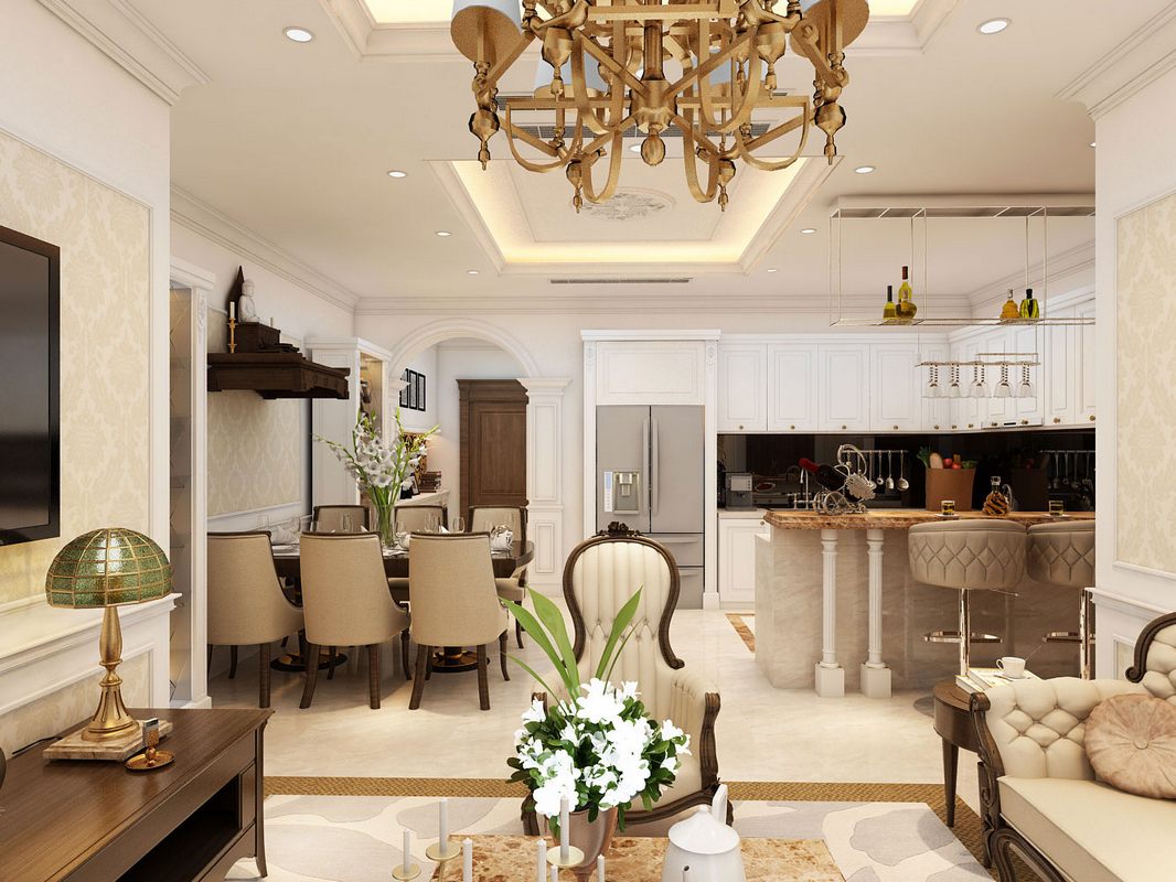 Bàn thờ treo tường - mẫu 19